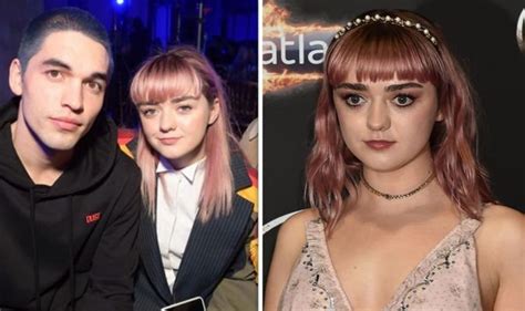 who is arya stark dating in real life